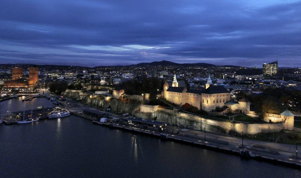 Akerhus festning_fasade mot sjøen