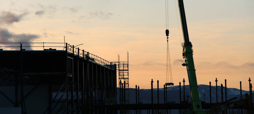 Anleggsarbeid Ørland. Foto Forsvarsbygg (1)